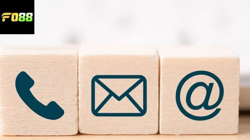 Cách liên hệ hỗ trợ FO88 bằng cách sử dụng email